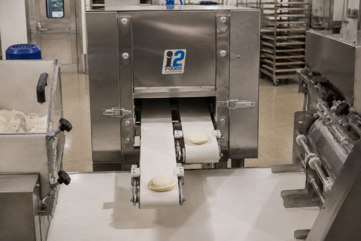 Pita proofing chambers