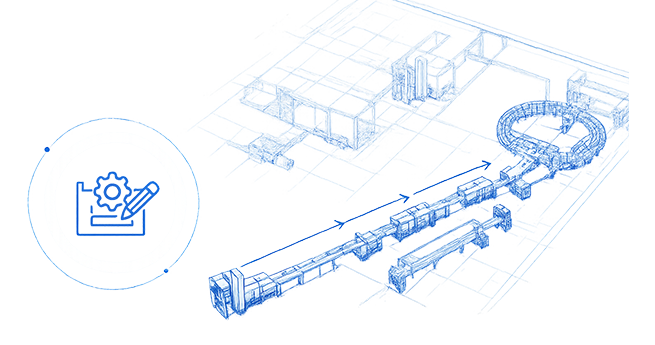 Automatic Pita Production Line Layout Concept