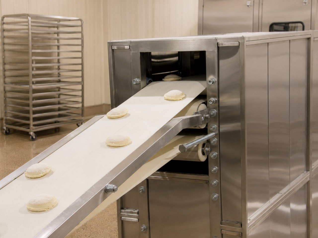 How the Pita Production Line Works